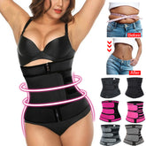 Tummy Sweat Shapewear Bodysuits Women Waist Trainer Slimming 2-3 Belts Workout Shaper Corset