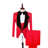 New Hot Sell Suit Men's Business Suits Red