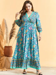 Printed casual dress