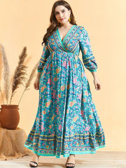 Printed casual dress