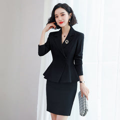 Women's Professional Suits, Women's New Slim Temperament Formal Wear