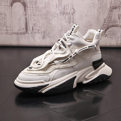 Korean Version Of The Personality Lace-up Old Man Shoes