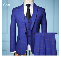 Three-piece suit for men