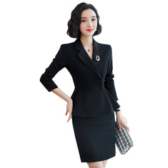 Women's Professional Suits, Women's New Slim Temperament Formal Wear