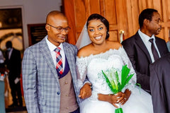 Elegant Ivory White Wedding Bridal Lace Dress with Large Tail Regular Sleeve Mid Waist Polyester Fiber