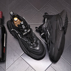 Korean Version Of The Personality Lace-up Old Man Shoes