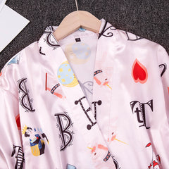 Sexy printed nightgown