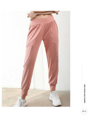 Net gauze track pants