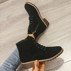 Short Boots Women Round Toe Boots Women